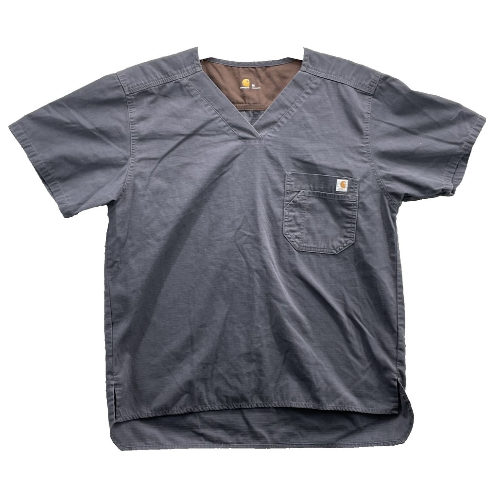 Carhartt Ripstop Scrub Top Unisex Med Professional Uniform Workwear Medical Tech